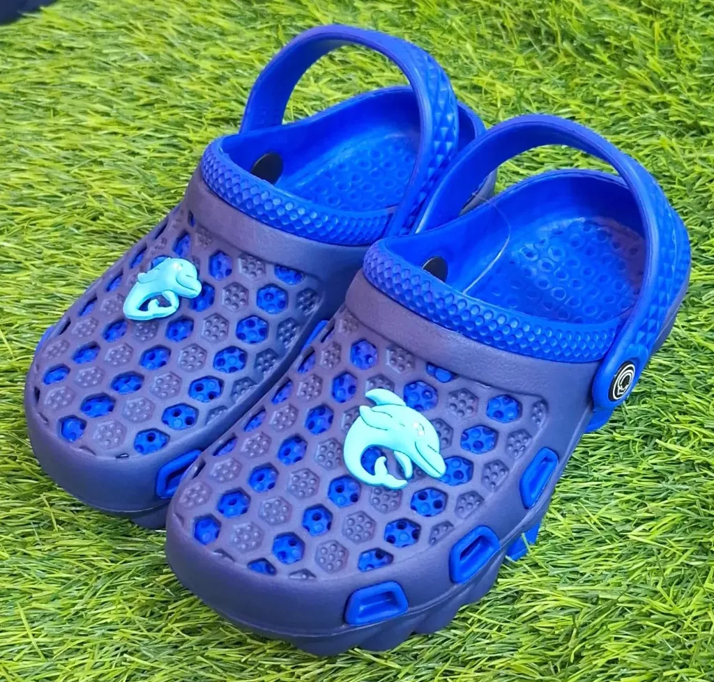 [GSM-607] CROCS DOS COLORES (17mx, Azul)