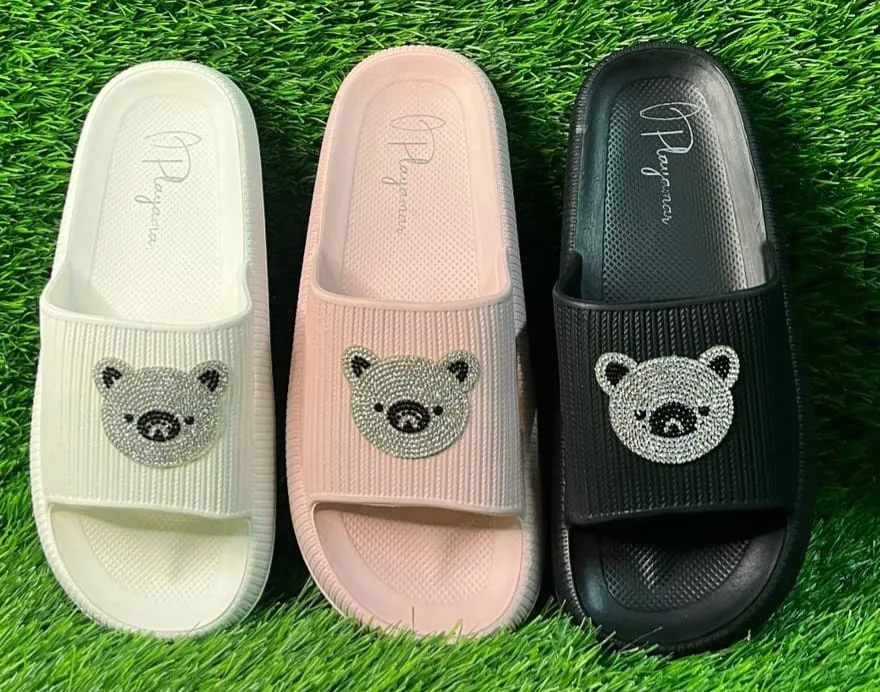 Playamar oso piedras (3mx, Negro)